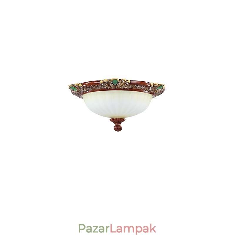 37 * 19 cm európai típusú gyanta üvegkupola, könnyű, édes, elnyelő kupola fényű lámpa