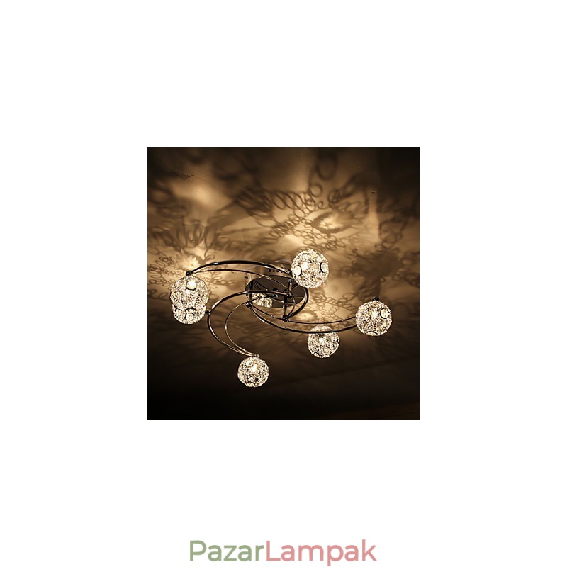 Modern, modern, galvanizált süllyesztett tartó