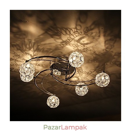 Modern, modern, galvanizált süllyesztett tartó