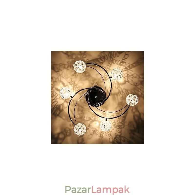 Modern, modern, galvanizált süllyesztett tartó