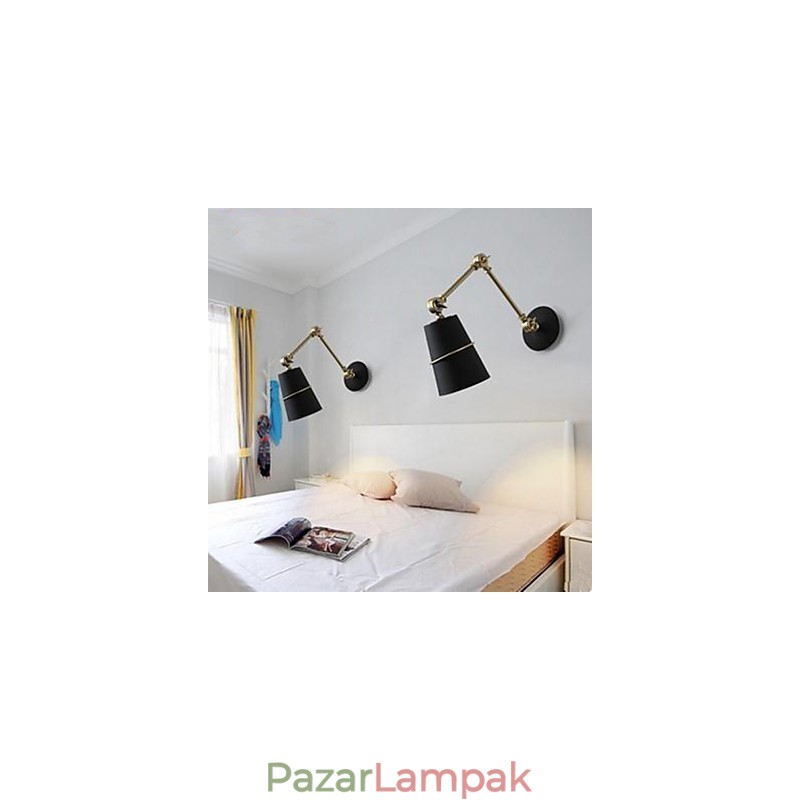 Fali lámpa Posztmodern egyszerű étterem Art Lámpa Hálószoba Tervező Irodai íróasztal éjjeli lámpa