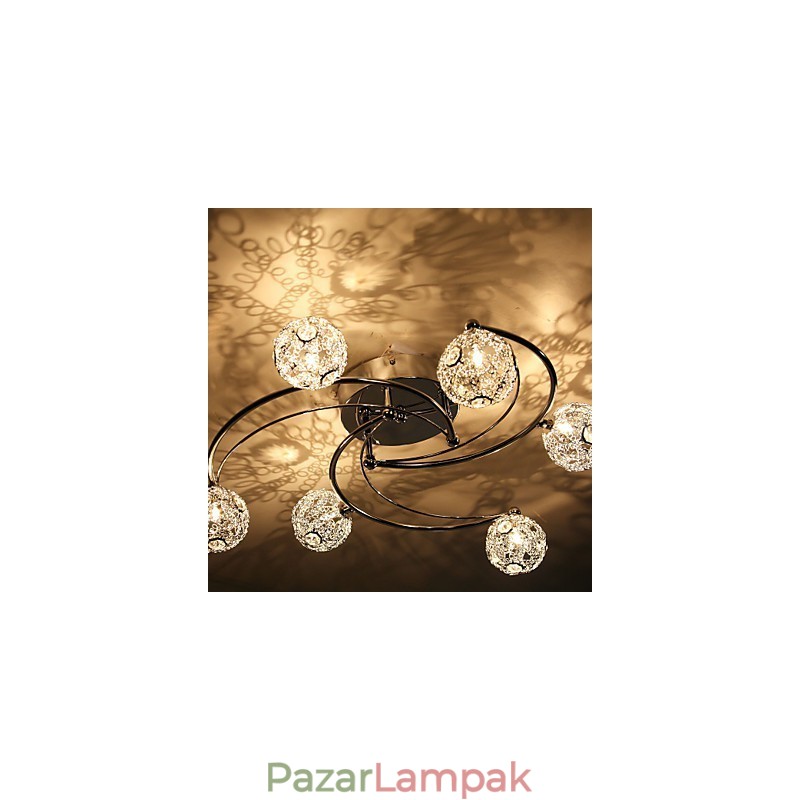 Modern, modern, galvanizált süllyesztett tartó