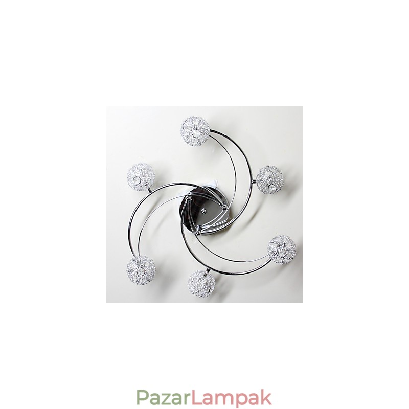 Modern, modern, galvanizált süllyesztett tartó