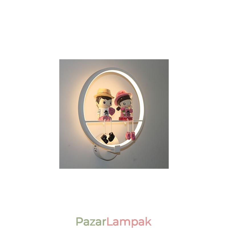 Fali lámpa Modern minimalista lámpa Kreatív folyosói lépcsőlámpák