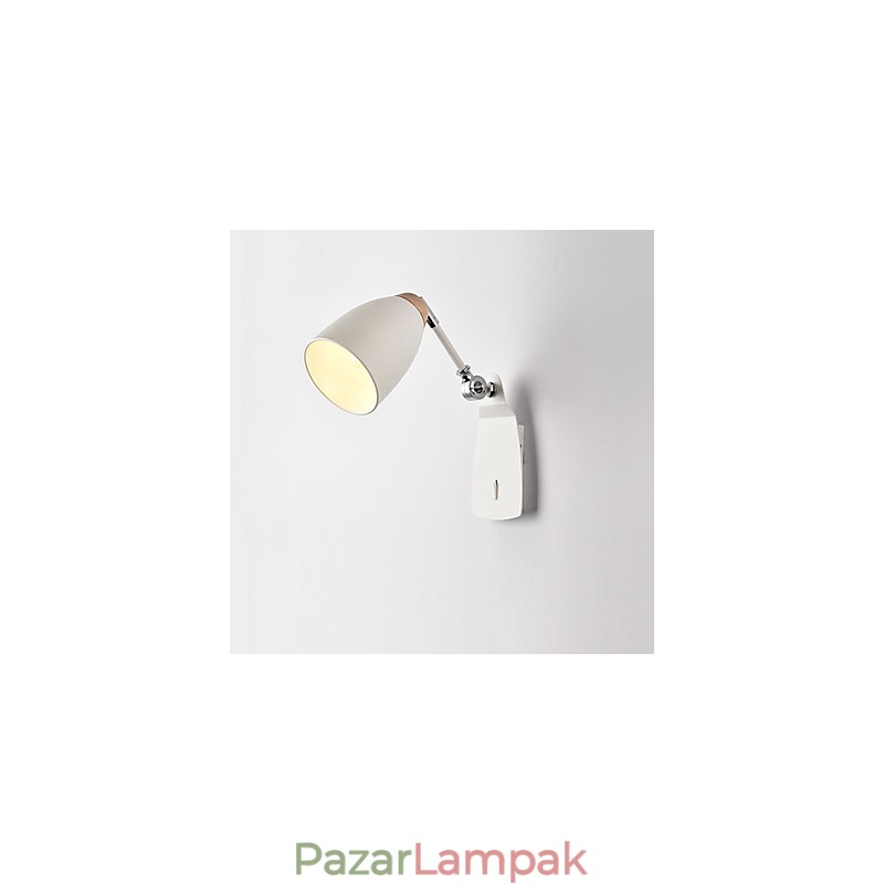 Modern fali lámpa falikarak a hálószobába