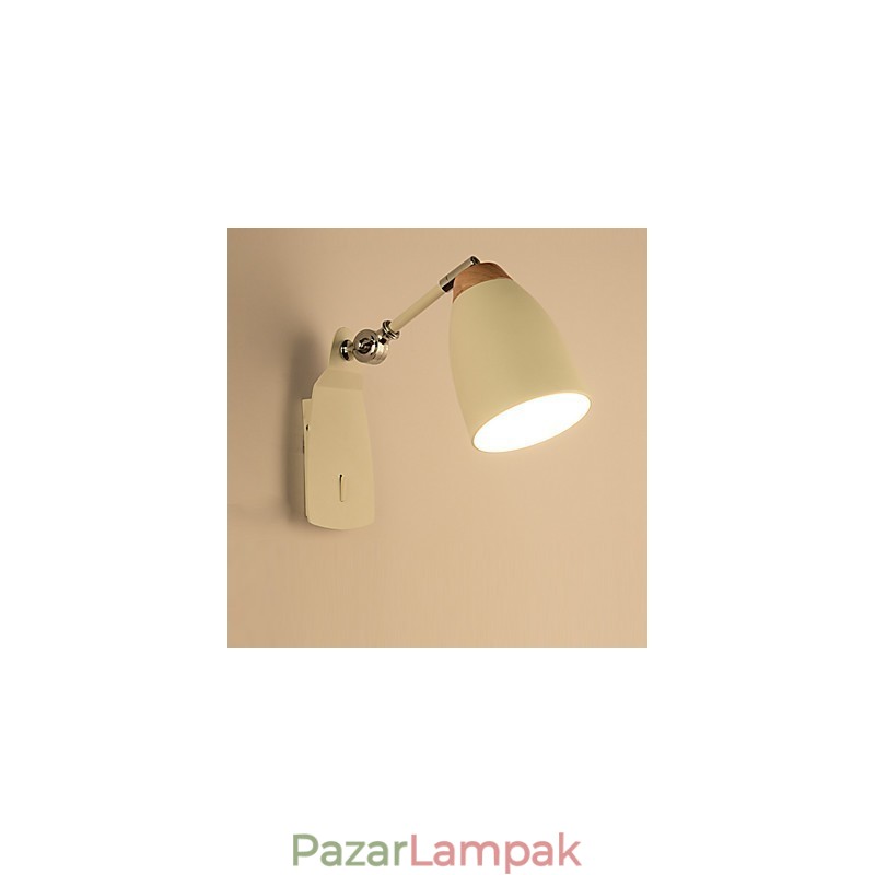 Modern fali lámpa falikarak a hálószobába