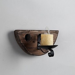 Rusztikus páholyfestési funkció mini stílusú fali lámpákhoz