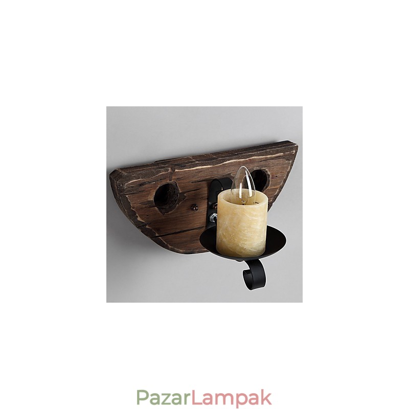 Rusztikus páholyfestési funkció mini stílusú fali lámpákhoz