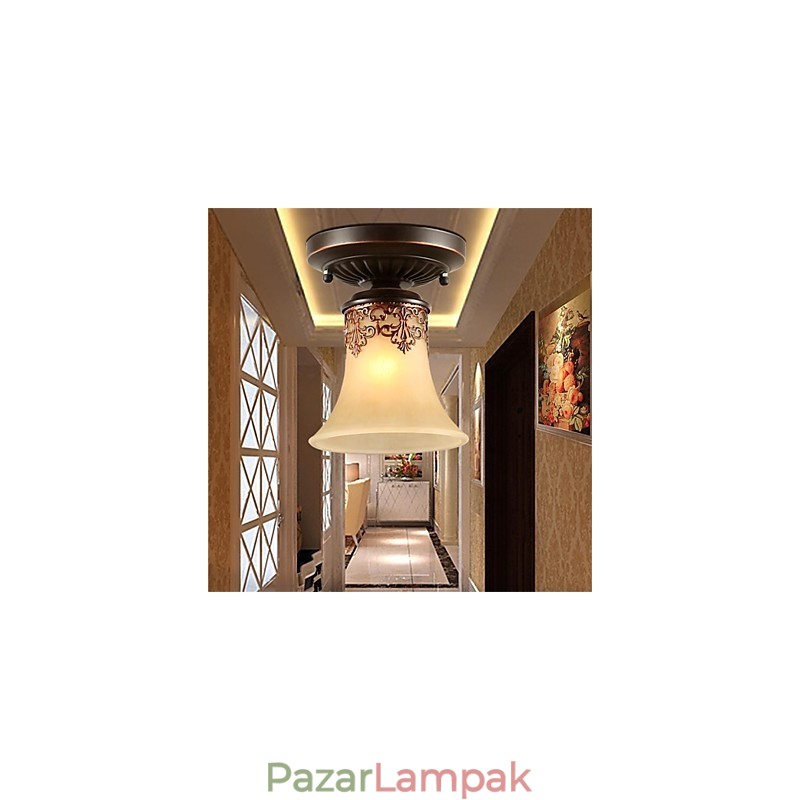 Csillár függőlámpa Hagyományos Klasszikus Rusztikus Lodge Vintage Retro Lámpás Étkezés