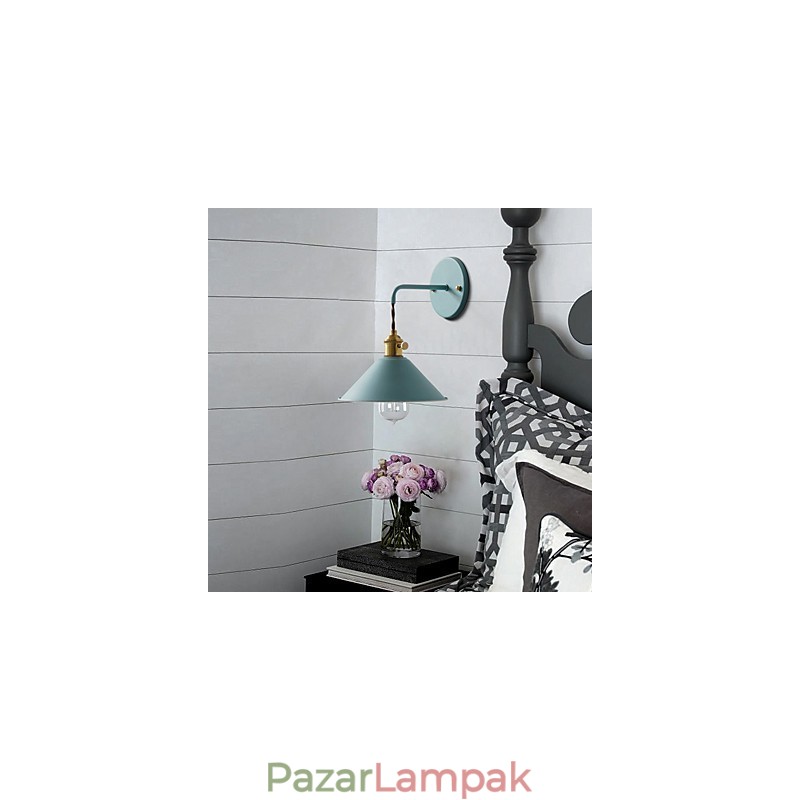 Mini méretű egyszerű ipari fejes izzók fali lámpa Vintage Retro Village fém fali lámpa folyosó fali lámpa