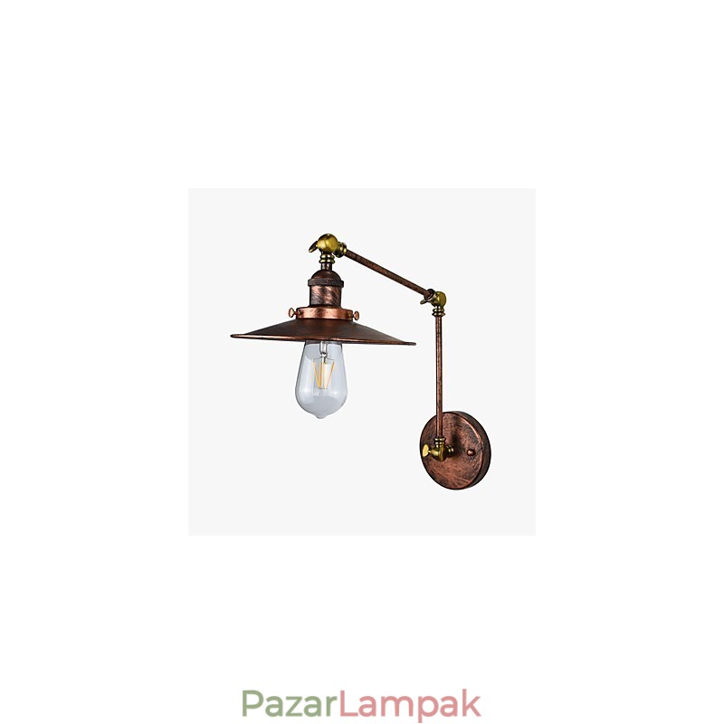 Fali lámpa Falikar fali vas fali lámpa Retro Vintage Modern előkelő bár West étterem Kávézó