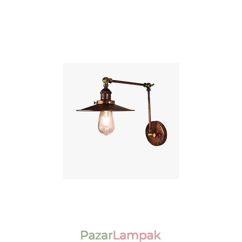 Fali lámpa Falikar fali vas fali lámpa Retro Vintage Modern előkelő bár West étterem Kávézó