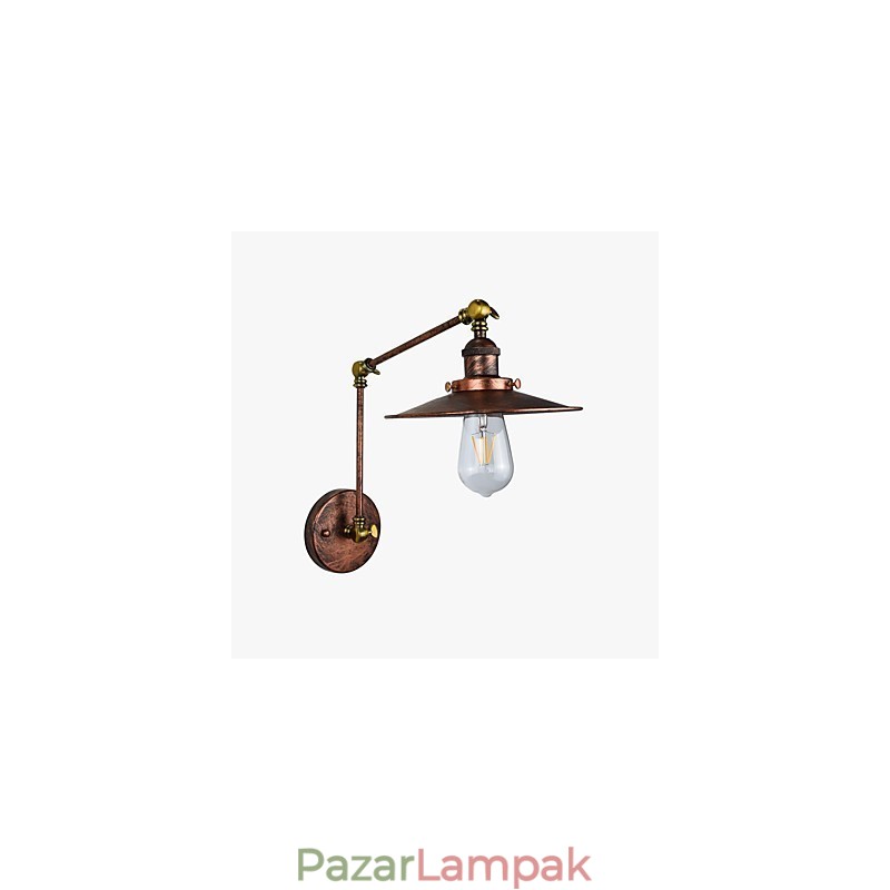 Fali lámpa Falikar fali vas fali lámpa Retro Vintage Modern előkelő bár West étterem Kávézó