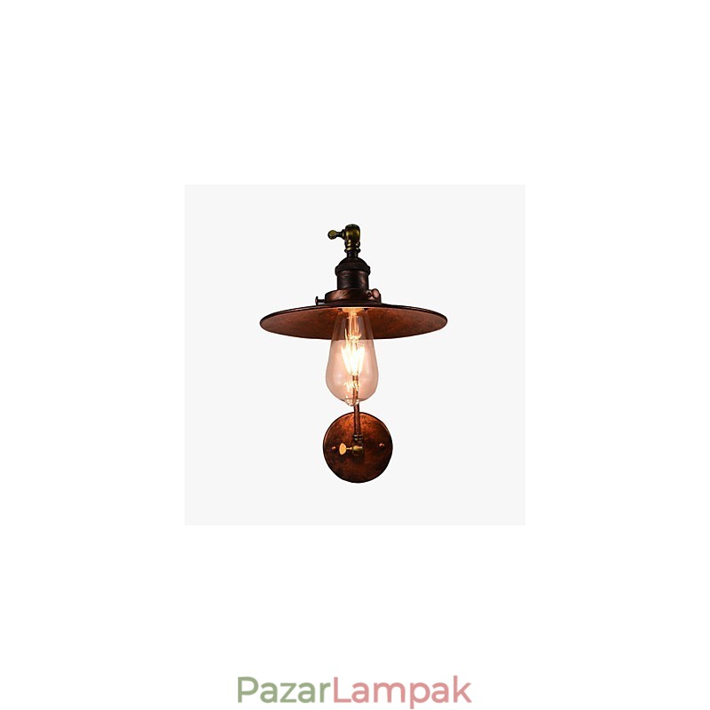 Fali lámpa Falikar fali vas fali lámpa Retro Vintage Modern előkelő bár West étterem Kávézó