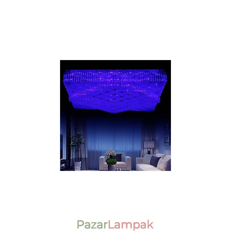 Flush Mount Crystal Modern kortárs fém