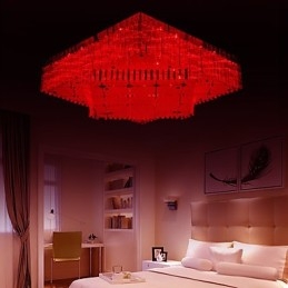 Flush Mount Crystal Modern kortárs fém