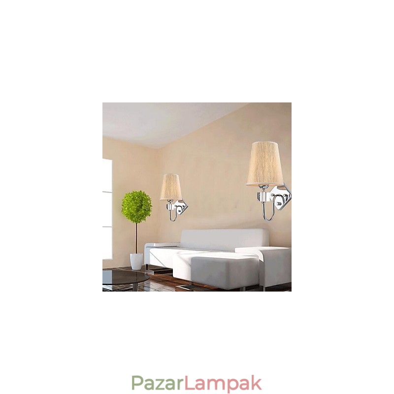 Modern, kortárs, galvanikus bevonatú fali lámpák fali lámpák