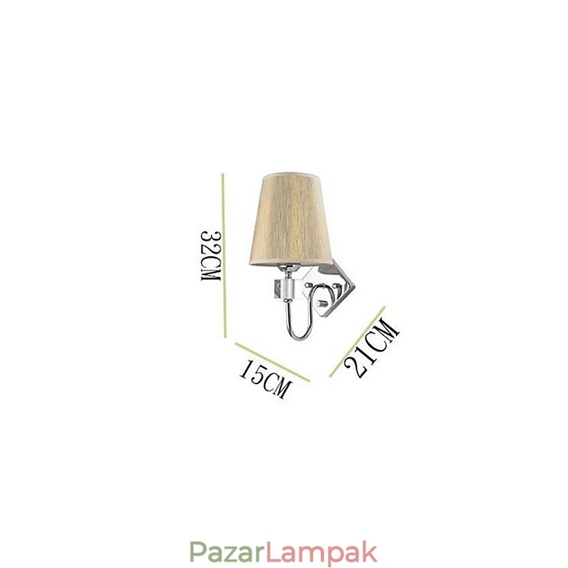 Modern, kortárs, galvanikus bevonatú fali lámpák fali lámpák