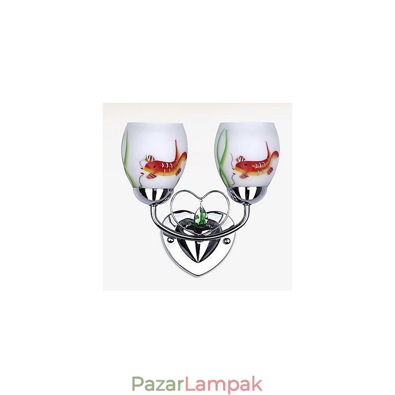 Egyszerű egyéb funkció a Crystal Ambient Light falilámpákhoz