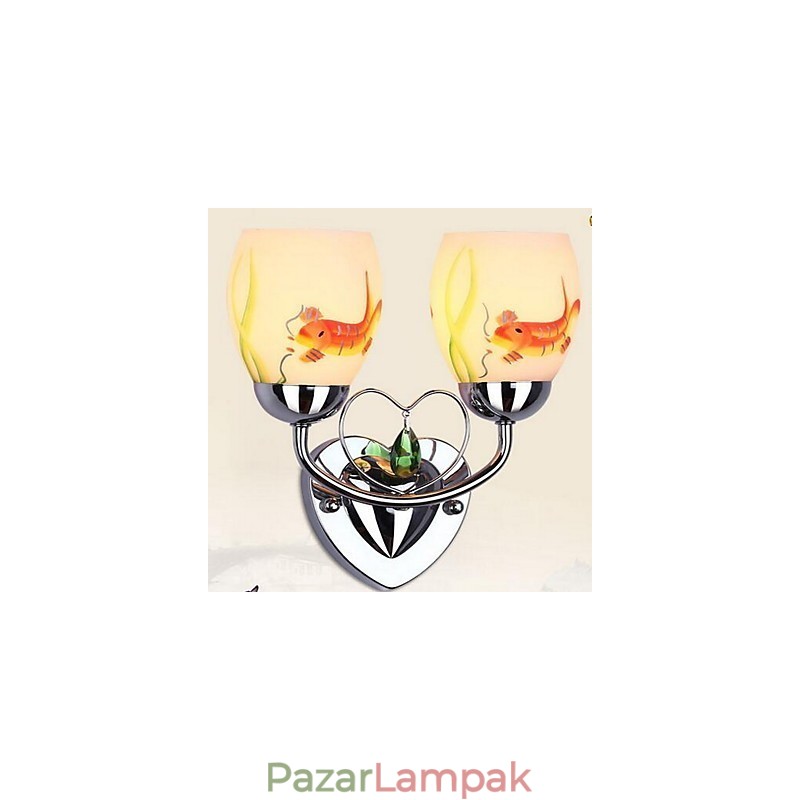 Egyszerű egyéb funkció a Crystal Ambient Light falilámpákhoz