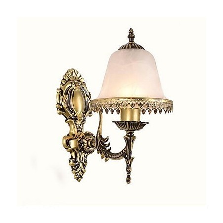 Vintage galvanizált jellemző alsó lámpa fali lámpa fali lámpa