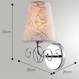 Modern, kortárs, galvanikus bevonatú fali lámpák fali lámpák