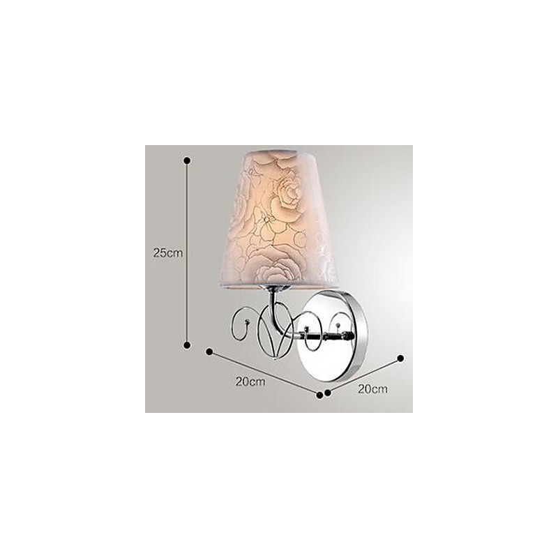 Modern, kortárs, galvanikus bevonatú fali lámpák fali lámpák