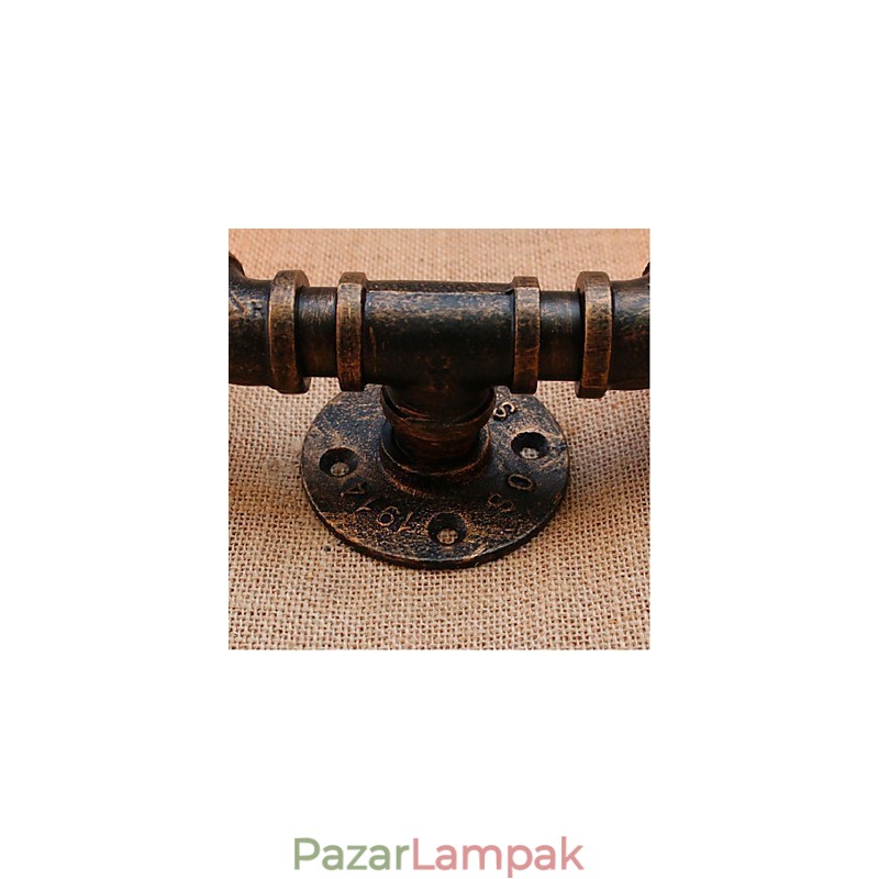 Nosztalgia Simple Water Pipe Dekoratív kis fali lámpa fali lámpa