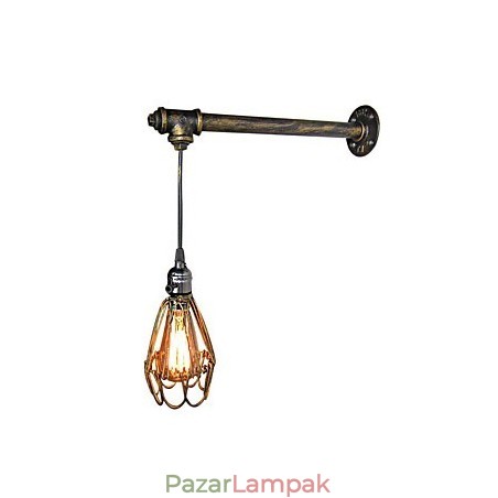 Loft vintage falikar lámpa étterem kávézó folyosó bár Vasketrec falilámpa ipar Vascső világítás Loft vintage falikar lámpa étterem kávézó folyosó bár Vasketrec falilámpa ipar Vascső világítás
