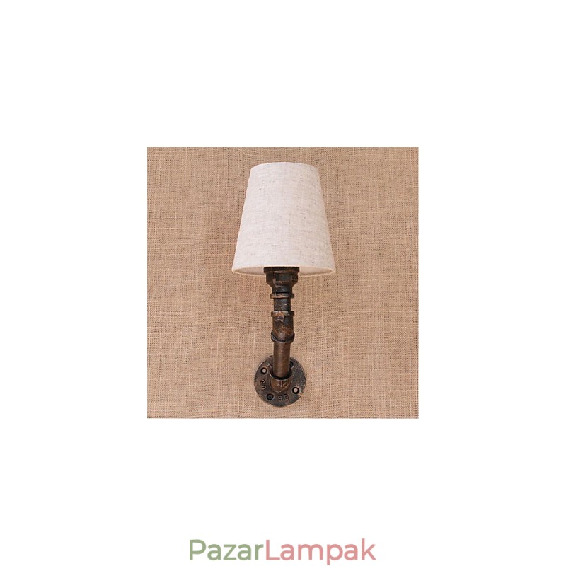 Rusztikus Lodge sárgaréz funkció Ambient Light falilámpákhoz