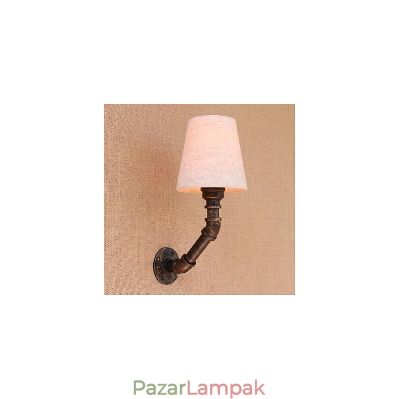Rusztikus Lodge sárgaréz funkció Ambient Light falilámpákhoz