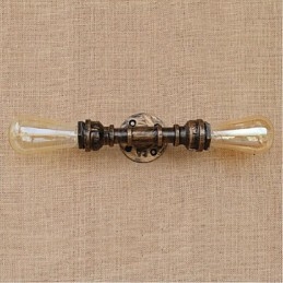 Nosztalgia Simple Water Pipe dekoratív kis fali lámpa fali lámpa