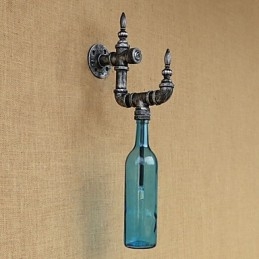 Retro nosztalgia személyiséggel Kávézó Bár Étterem Folyosó Vizes palack fali lámpa kapcsoló