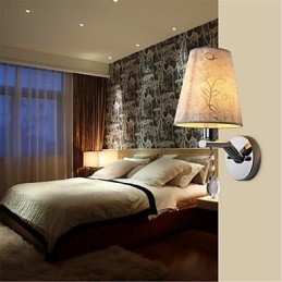 Modern, kortárs ezüst funkció a Crystal Ambient Light falilámpákhoz