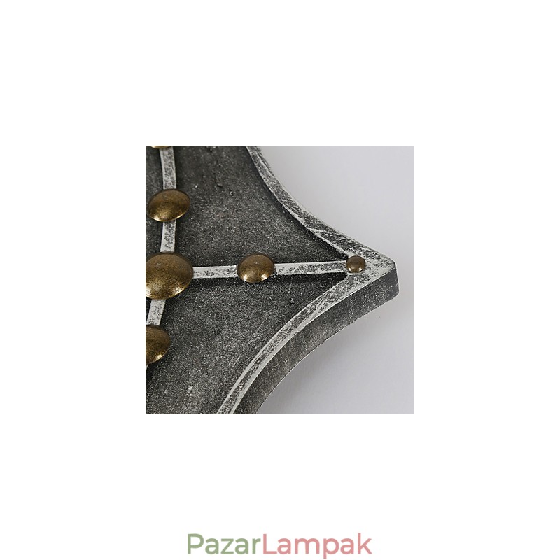 Vintage ipari fali lámpák fa csónak horgony alakja kreatív étterem kávézó bár dekor világítás