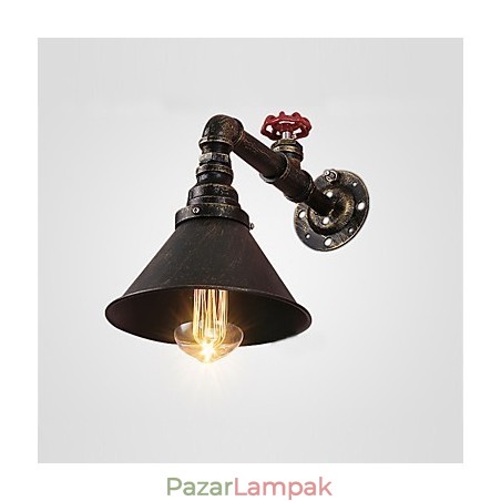 Vízcső fali lámpák Retro ipari stílus Kreatív Country Fém étterem Kávézó Bár Bár Asztali falikar Vízcső fali lámpák Retro ipari stílus Kreatív Country Fém étterem Kávézó Bár Bár Asztali falikar