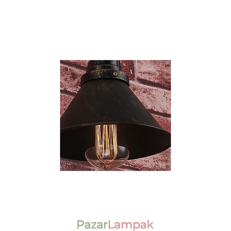 Vízcső fali lámpák Retro ipari stílus Kreatív Country Fém étterem Kávézó Bár Bár Asztali falikar