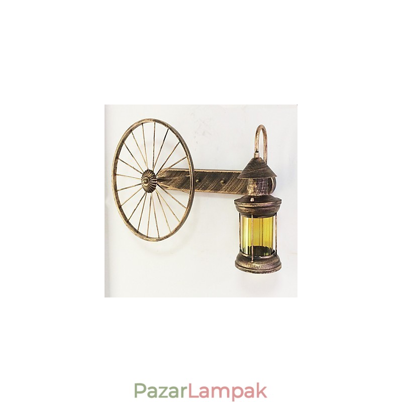 Rusztikus páholyfestési funkció mini stílusú fali lámpákhoz