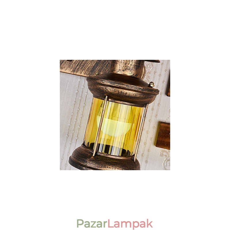 Rusztikus páholyfestési funkció mini stílusú fali lámpákhoz