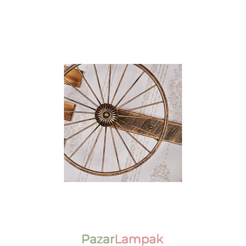 Rusztikus páholyfestési funkció mini stílusú fali lámpákhoz