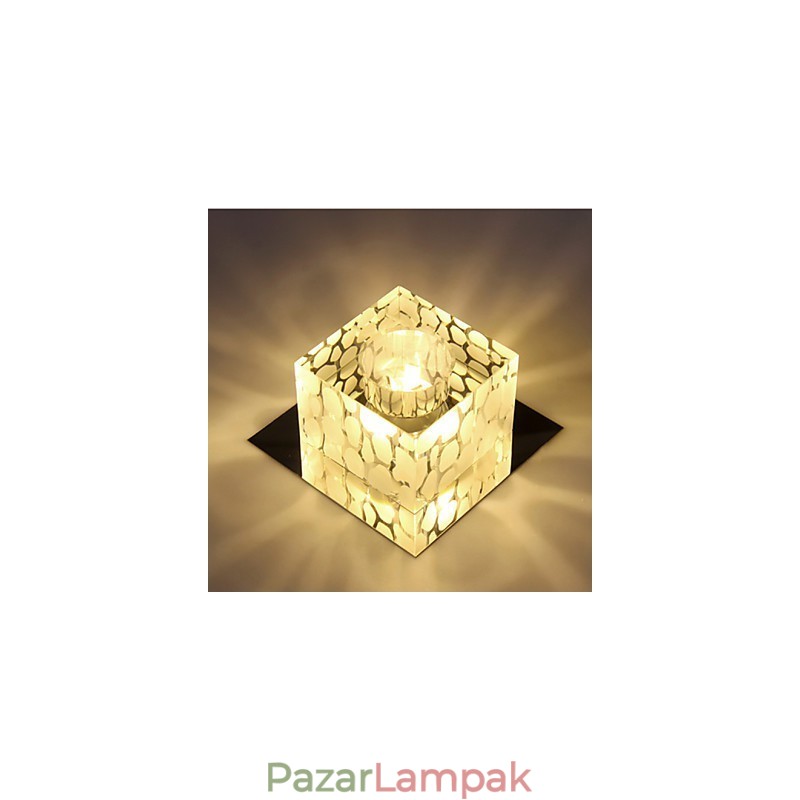 Crystal Lamp Smd CreativeTube Spotlámpa elnyeli a kupola fényét