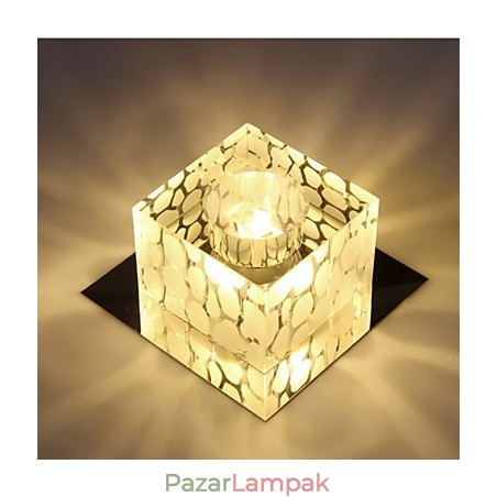Crystal Lamp Smd CreativeTube Spotlámpa elnyeli a kupola fényét Crystal Lamp Smd CreativeTube Spotlámpa elnyeli a kupola fényét