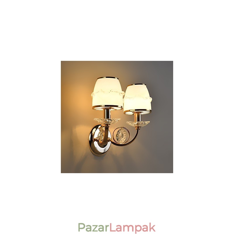 Modern, kortárs galvanizált funkció a szem védelmére Környezeti fény fali lámpák fali lámpa