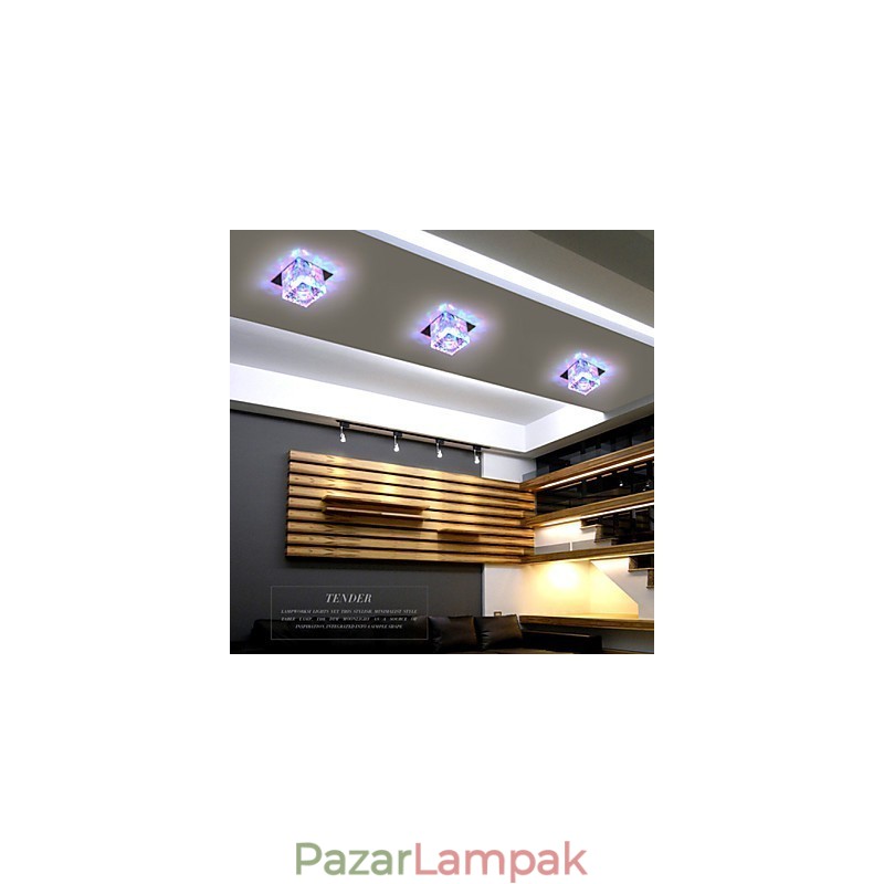 Crystal Lamp Smd CreativeTube Spotlámpa elnyeli a kupola fényét