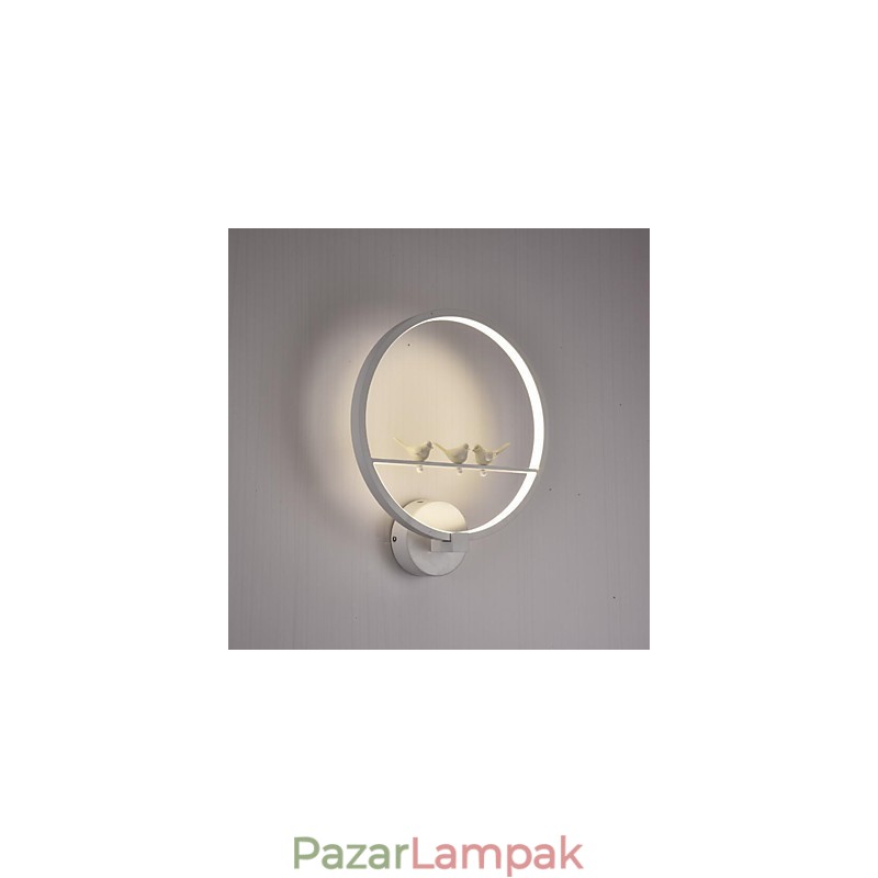 Integrált modern kortárs mini stílusú környezeti fényű falilámpákhoz fali lámpa