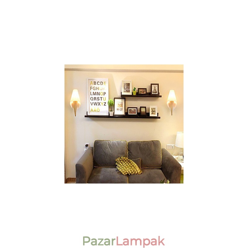 Hagyományos, klasszikus country retro falilámpákhoz fali lámpa