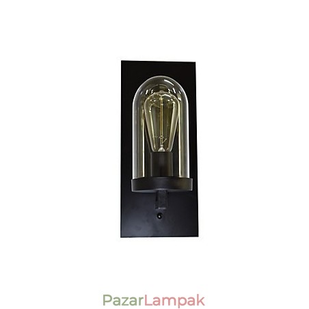 Festett acél fali lámpa néma fekete amerikai kávé dekoráció Retro fali lámpa fénykard lámpa a falon Festett acél fali lámpa néma fekete amerikai kávé dekoráció Retro fali lámpa fénykard lámpa a falon
