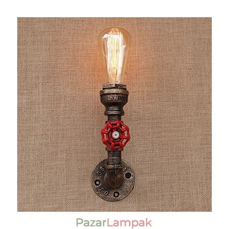 Country Retro Painting Function Mini Style Ambient Light falilámpákhoz Country Retro Painting Function Mini Style Ambient Light falilámpákhoz