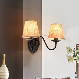 Rustic Lodge Simple Vintage Painting Feature Ambient Light falilámpák fali lámpa