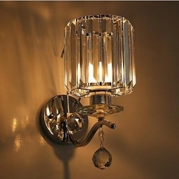Crystal modern, galvanikusan bevont felső lámpa fali lámpa fali lámpa